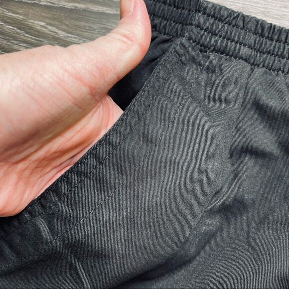 Laura Scott elastic Black Shorts Size XXL Cotton/Twill Pull on NWT - Picture 7 of 10